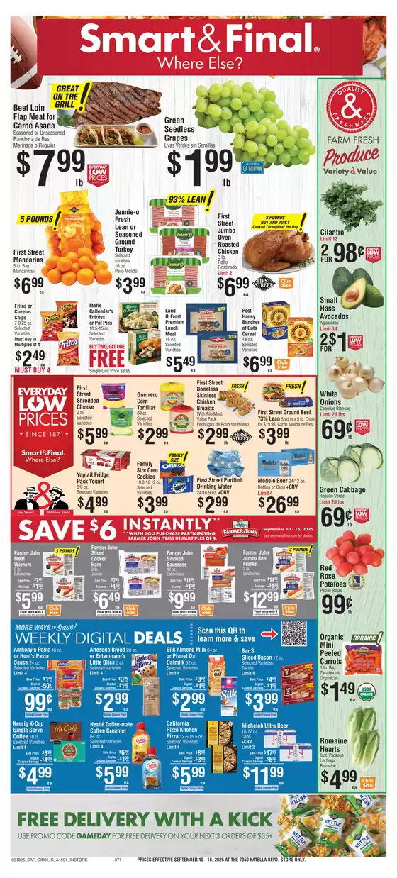 Smart & Final catalogue in Hancock MD | Our best deals for you | 2025-09-09T00:00:00.000Z - 2025-09-11T00:00:00.000Z