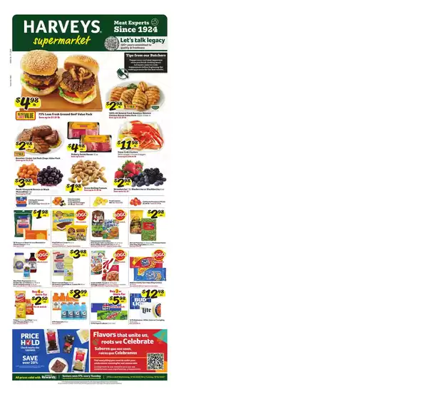 Harveys Supermarkets catalogue in Sioux Center IA | Attractive special offers for everyone | 2025-09-10T00:00:00.000Z - 2025-09-16T00:00:00.000Z