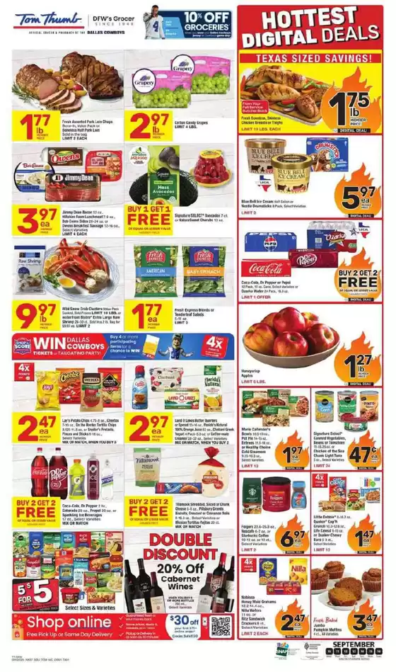 Tom Thumb catalogue | Attractive special offers for everyone | 2025-09-10T00:00:00.000Z - 2025-09-16T00:00:00.000Z