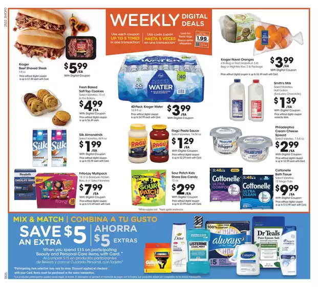 Wide range of offers