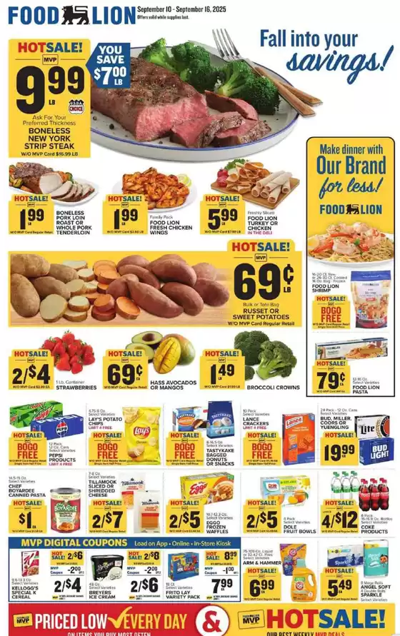 Food Lion catalogue in Hancock MD | Exclusive bargains | 2025-09-10T00:00:00.000Z - 2025-09-16T00:00:00.000Z