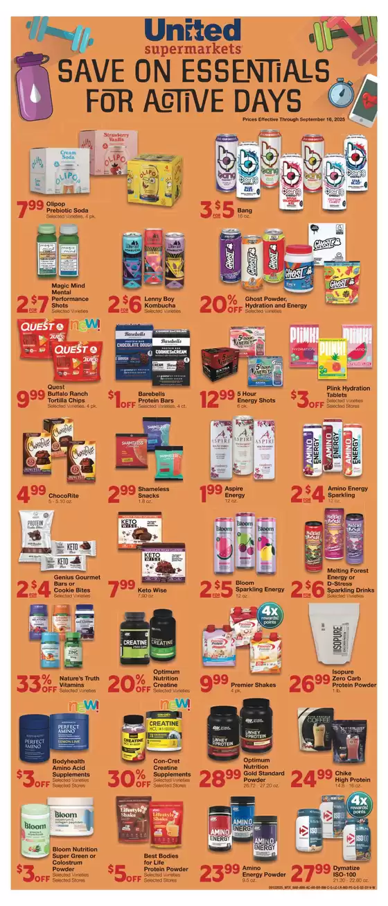 Market Street catalogue | Save on Essentials for Active Days | 2025-09-09T00:00:00.000Z - 2025-09-16T00:00:00.000Z