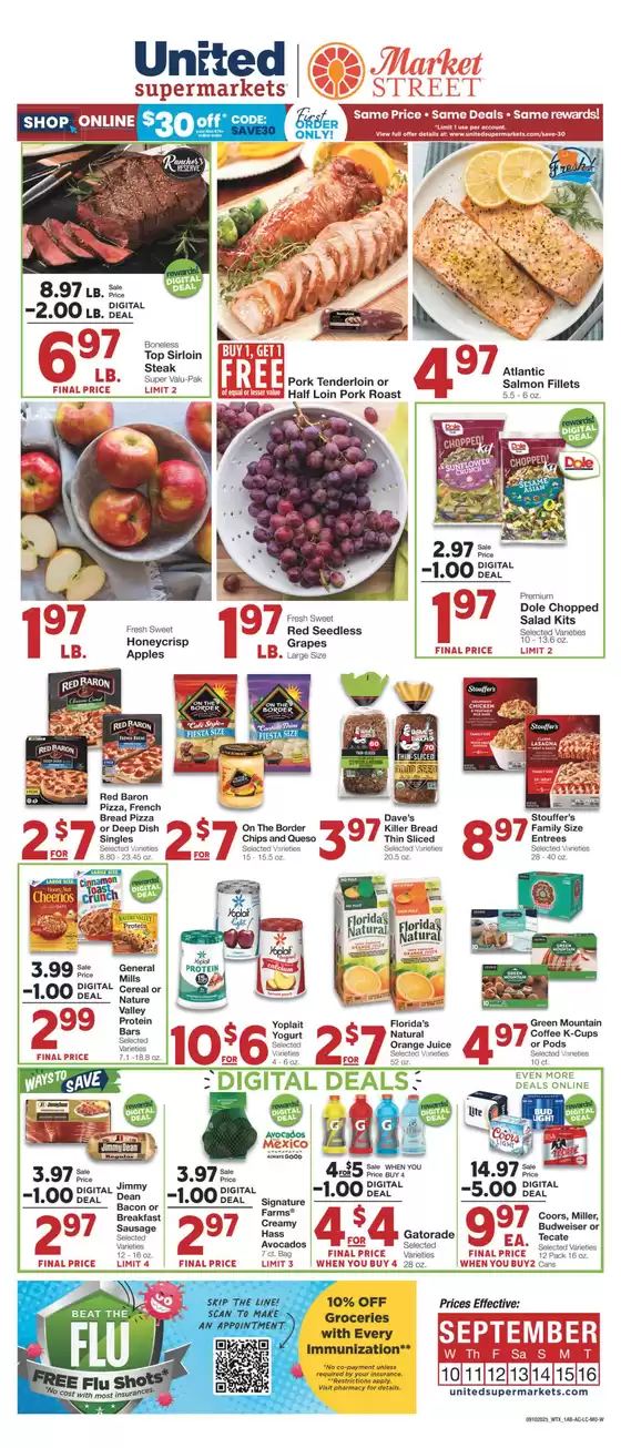 Market Street catalogue | Our best offers for you | 2025-09-09T00:00:00.000Z - 2025-09-16T00:00:00.000Z