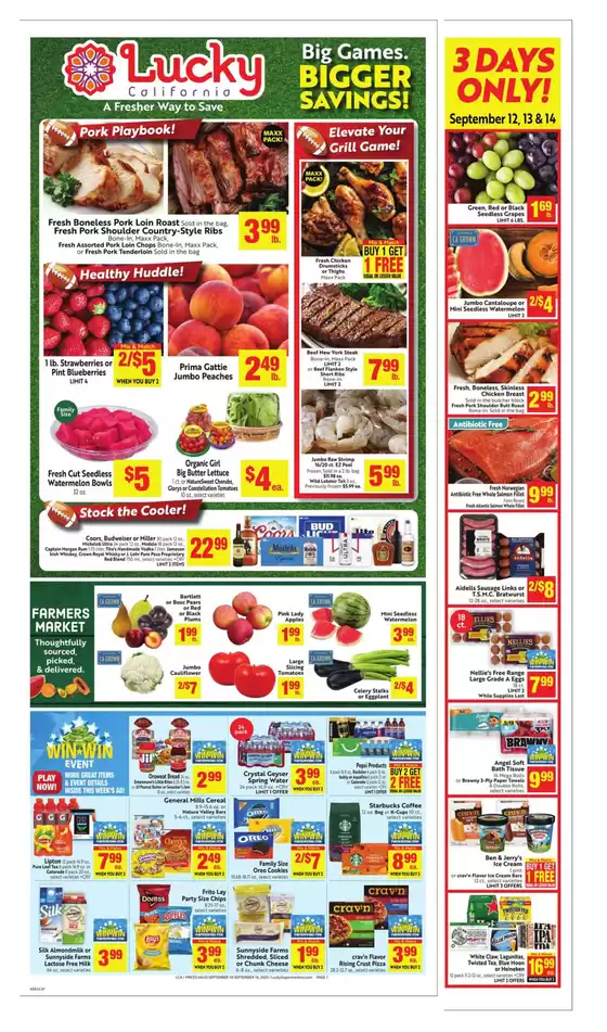 Lucky Supermarkets catalogue in Hagerstown MD | Weekly | 2025-09-10T00:00:00.000Z - 2025-09-16T00:00:00.000Z