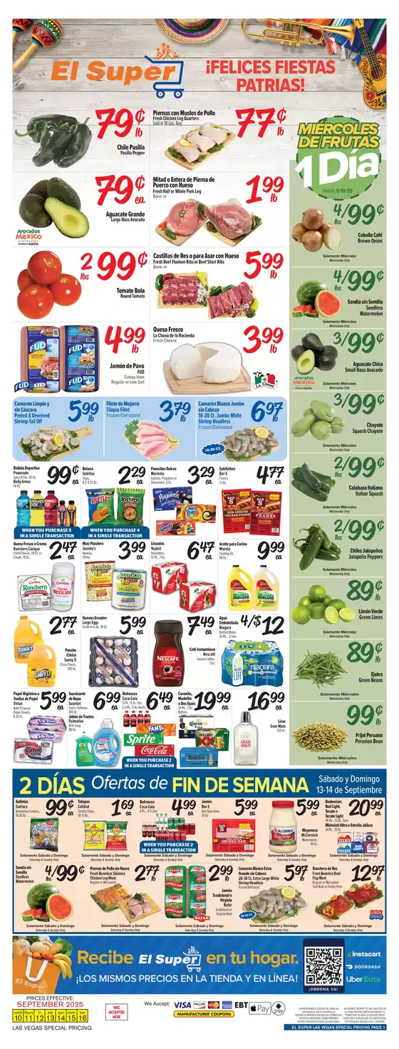 Wide range of offers