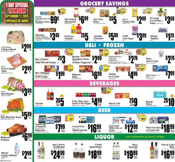 Baja Ranch weekly ad