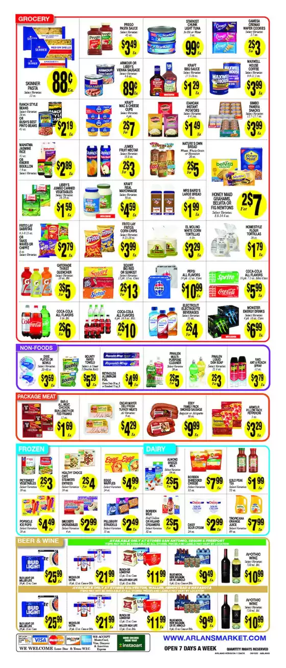 Exclusive deals and bargains