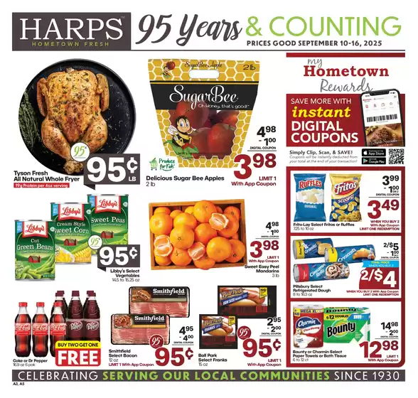 Harp's Market catalogue in Hagerstown MD | Offers for bargain hunters | 2025-09-10T00:00:00.000Z - 2025-09-16T00:00:00.000Z