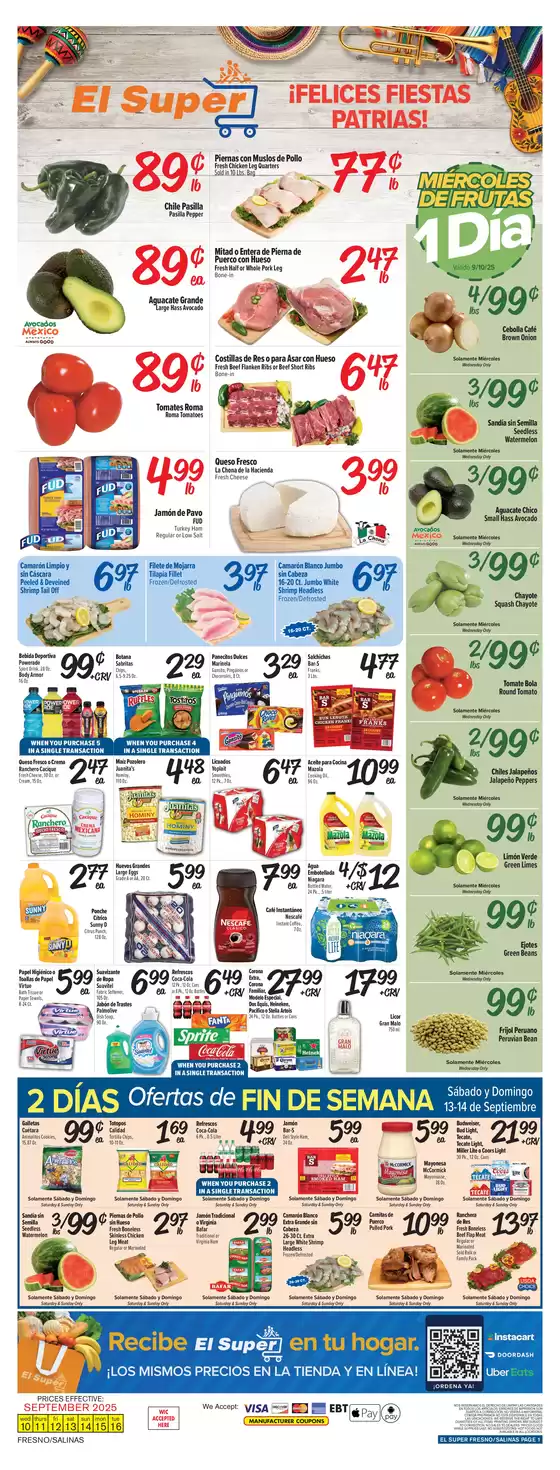 El Super catalogue in Flagstaff AZ | Exclusive deals for our customers | 2025-09-10T00:00:00.000Z - 2025-09-16T00:00:00.000Z