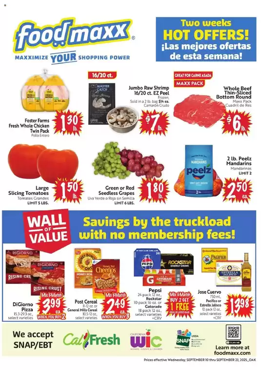 Foodmaxx weekly ad