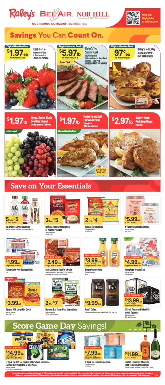 Raley's weekly ad