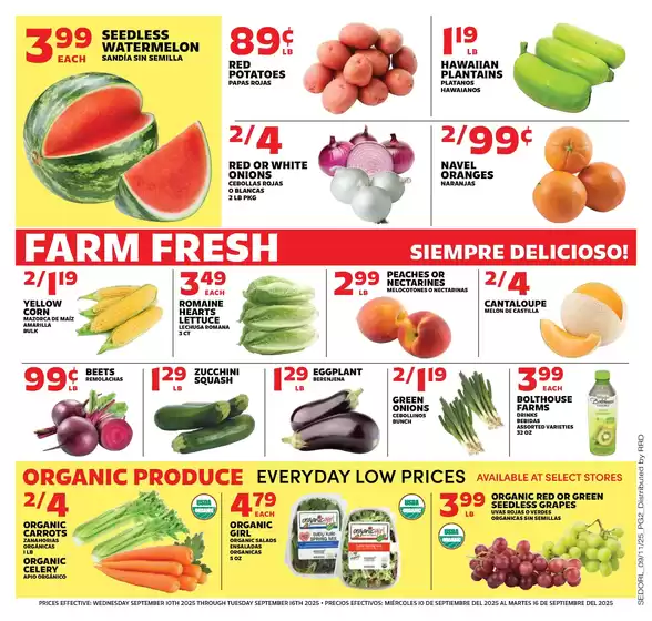Wide range of offers