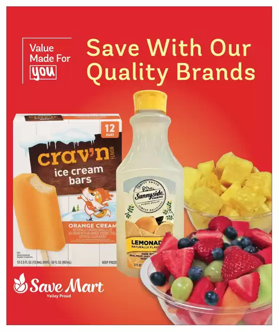 Save Mart catalogue in Flagstaff AZ | Attractive special offers for everyone | 2025-09-10T00:00:00.000Z - 2025-10-07T00:00:00.000Z