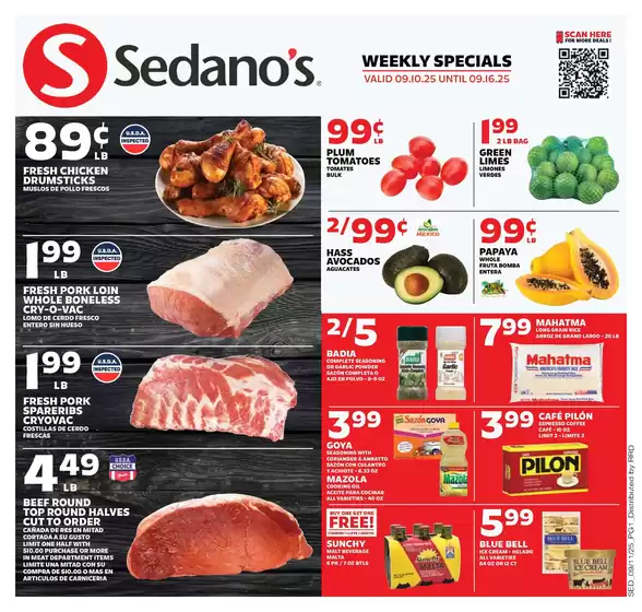Sedano's catalogue in Flagstaff AZ | Sedano's weekly ad | 2025-09-10T00:00:00.000Z - 2025-09-16T00:00:00.000Z
