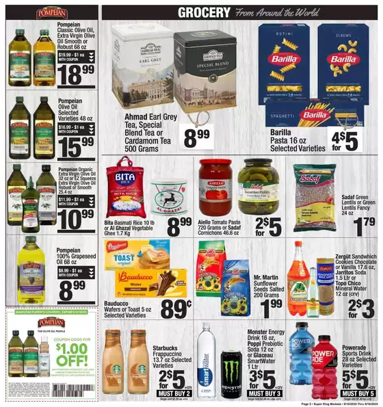 Weekly add Super King Markets