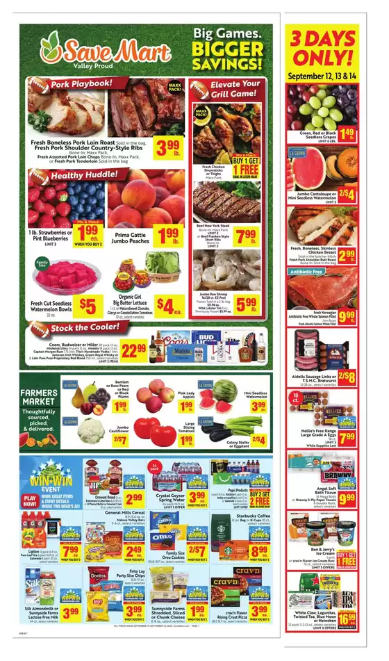 Save Mart catalogue in Flagstaff AZ | Exclusive bargains | 2025-09-10T00:00:00.000Z - 2025-09-16T00:00:00.000Z