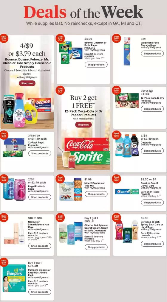 Walgreens catalogue in Edna TX | Great discounts on selected products | 2025-09-14T00:00:00.000Z - 2025-09-20T00:00:00.000Z