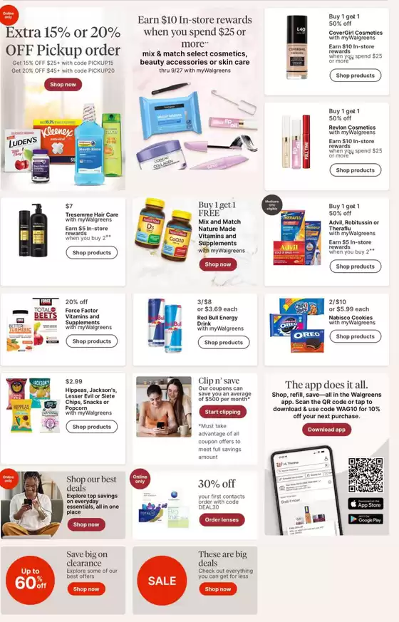 Great discounts on selected products