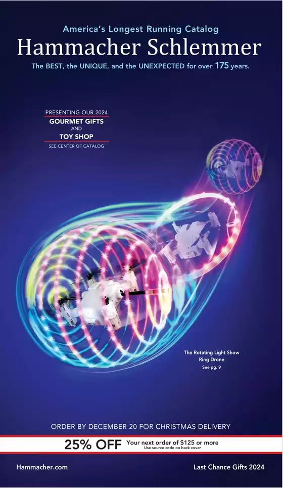 Hammacher Schlemmer catalogue in Brightwaters NY | Hammacher Schlemmer Last Chance Gifts | 2025-09-11T00:00:00.000Z - 2025-09-25T00:00:00.000Z