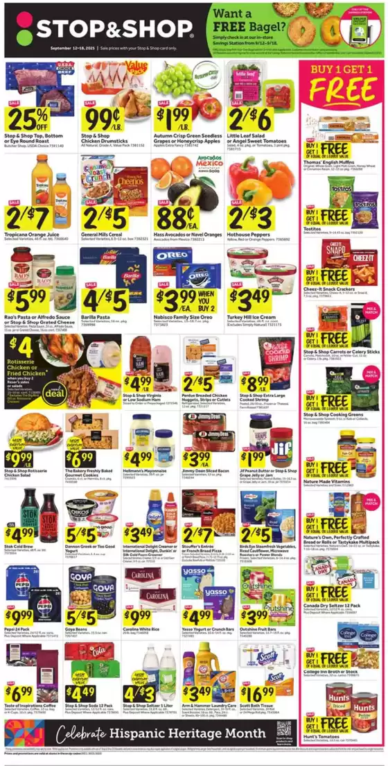 Stop&Shop catalogue in Geneva IL | Top deals for all customers | 2025-09-12T00:00:00.000Z - 2025-09-18T00:00:00.000Z