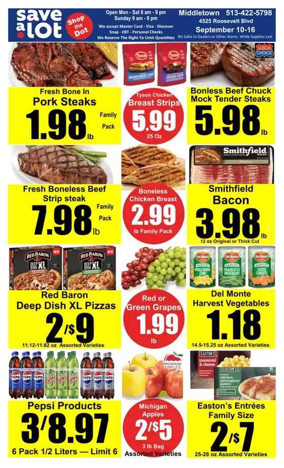 Save a Lot catalogue in Darien CT | Discounts and promotions | 2025-09-10T00:00:00.000Z - 2025-09-16T00:00:00.000Z