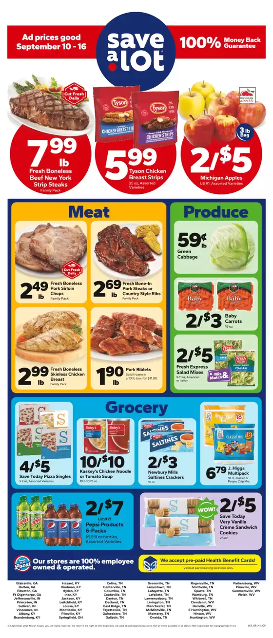 Current special promotions