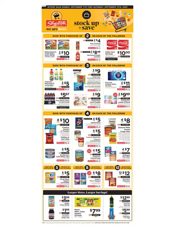 Attractive special offers for everyone