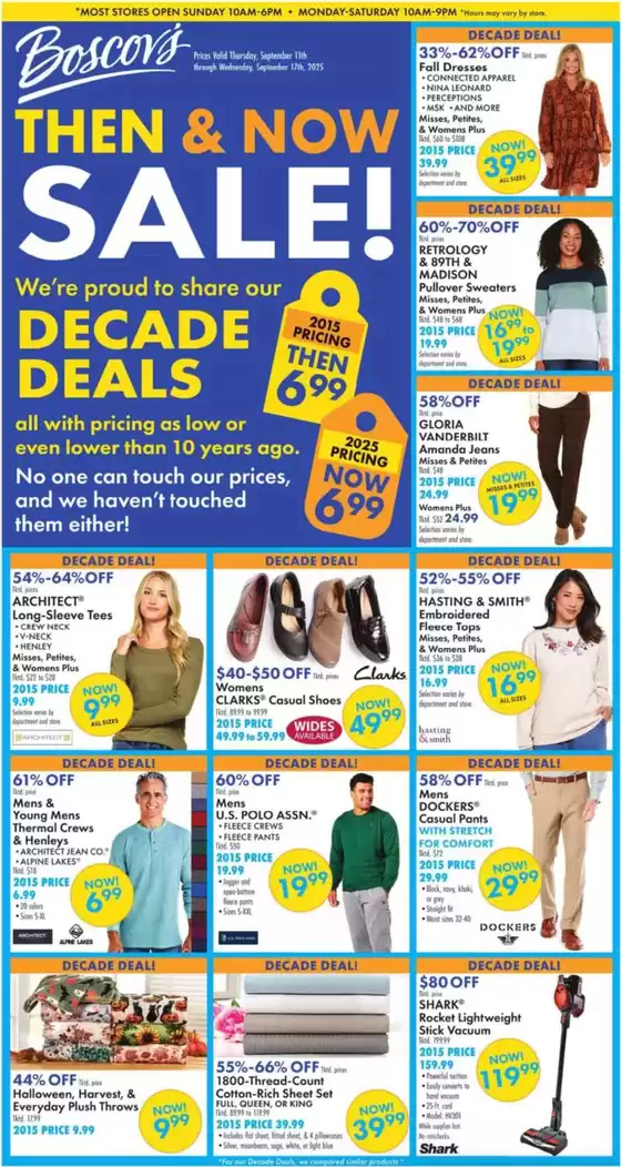 Boscov's catalogue in Dallas TX | Weekly Ads Boscov's | 2025-09-11T00:00:00.000Z - 2025-09-17T00:00:00.000Z