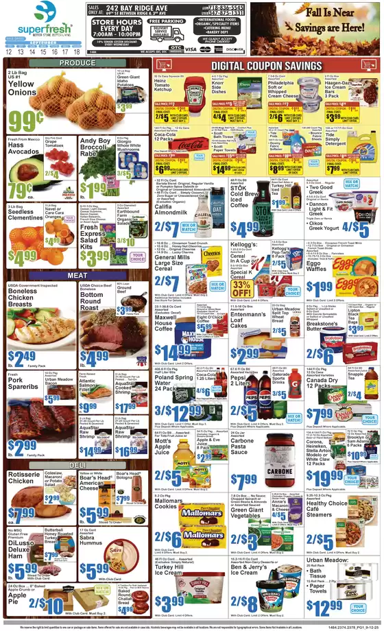 Super Fresh weekly ad