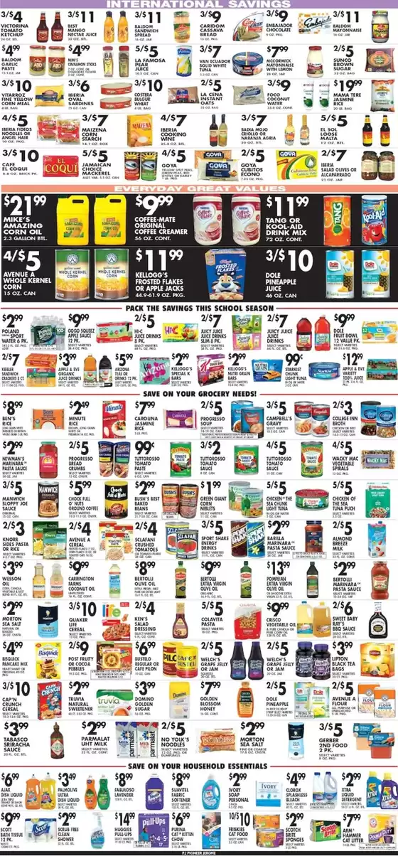 Current bargains and offers