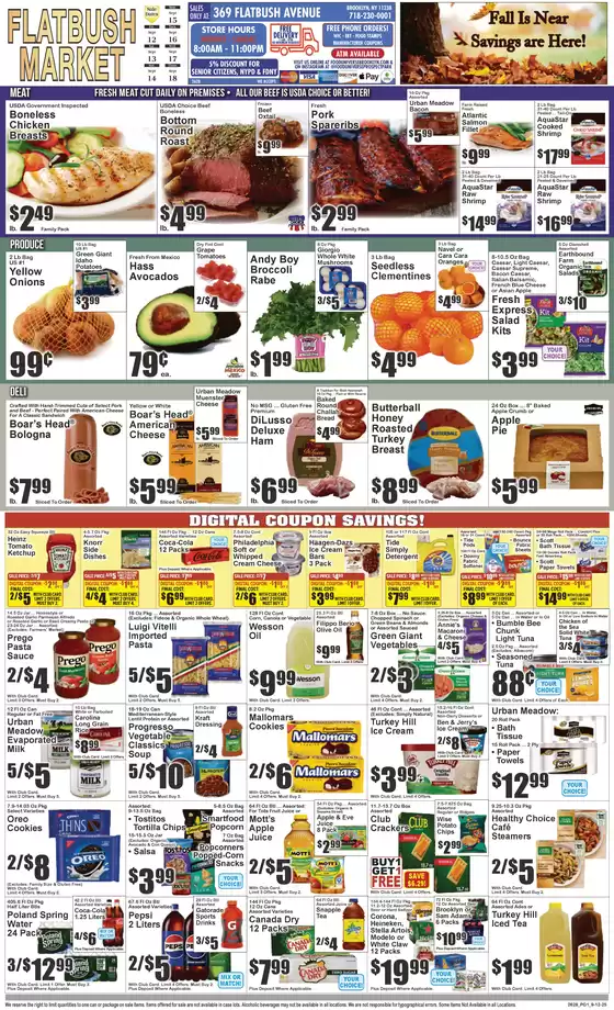 Discounts and promotions