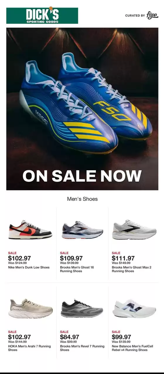 Dick's Sporting Goods catalogue in Wichita Falls TX | Dick's Sporting Goods Weekly ad | 2025-09-10T00:00:00.000Z - 2025-09-16T00:00:00.000Z