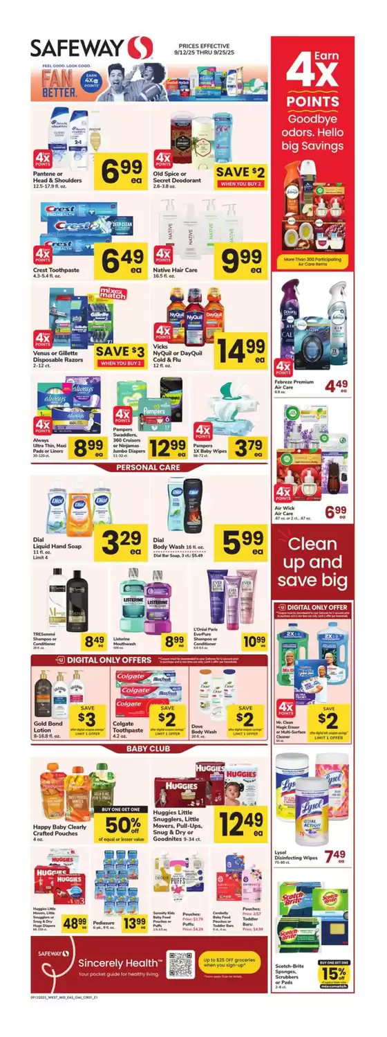 Safeway catalogue in Hollidaysburg PA | Safeway - Eastern - GMI | 2025-09-12T00:00:00.000Z - 2025-09-25T00:00:00.000Z