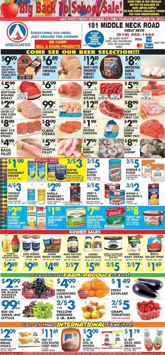 Wide range of offers