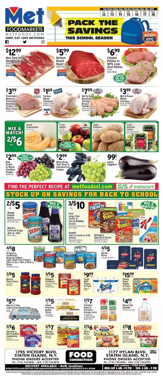 Met Foodmarkets catalogue in Canton IL | Our best offers for you | 2025-09-12T00:00:00.000Z - 2025-09-18T00:00:00.000Z