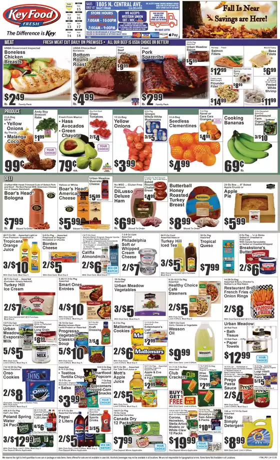 Key Food catalogue in Oceanside NY | Current deals and offers | 2025-09-12T00:00:00.000Z - 2025-09-18T00:00:00.000Z