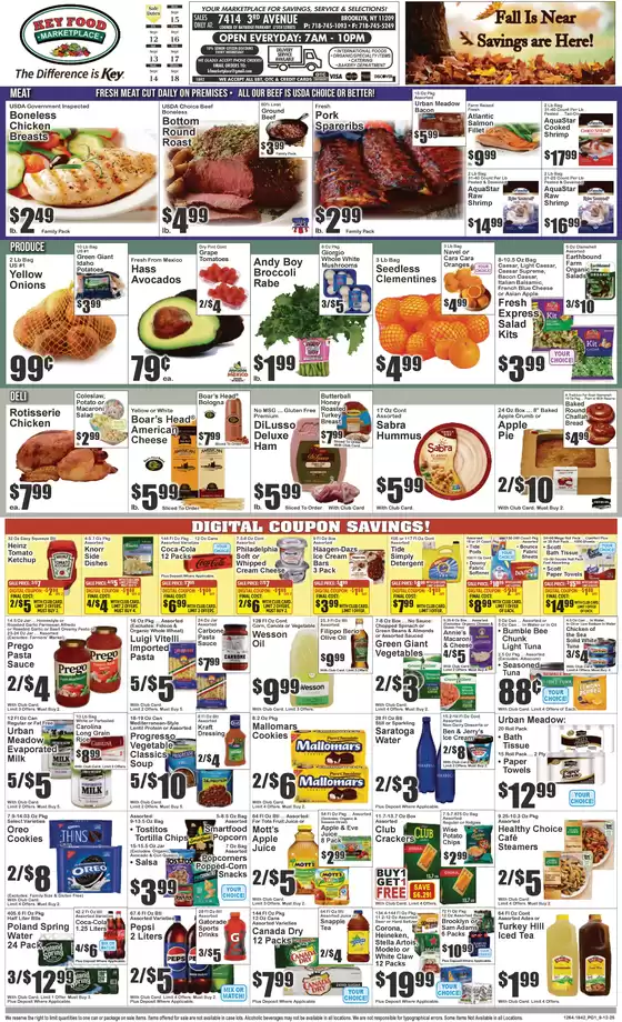 Key Food catalogue in Oceanside NY | Wide range of offers | 2025-09-12T00:00:00.000Z - 2025-09-18T00:00:00.000Z