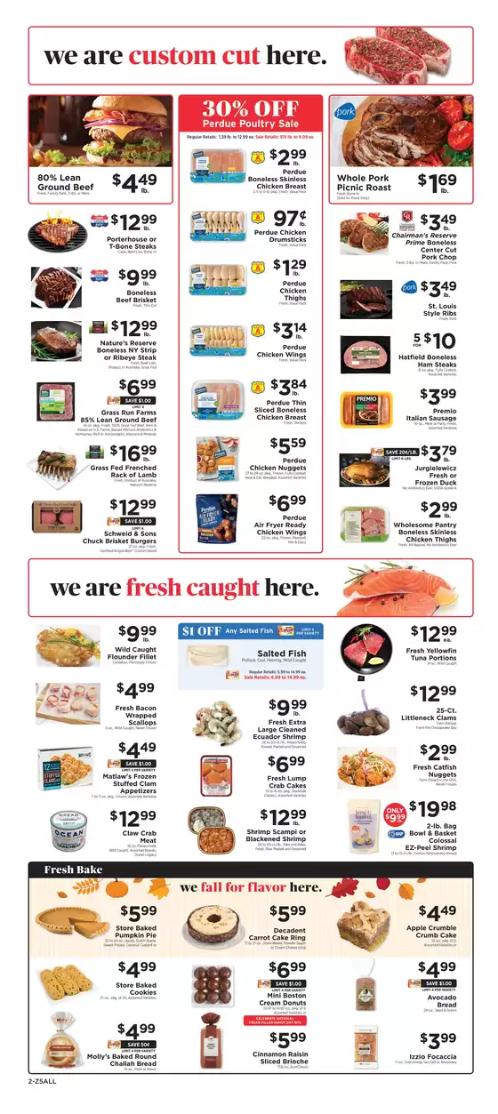 Wide range of offers