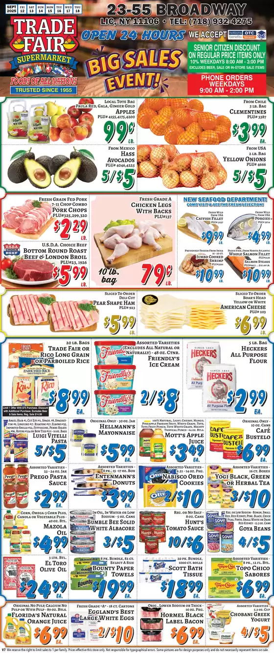 Trade Fair Supermarket catalogue in Fort Smith AR | Great offer for all customers | 2025-09-13T00:00:00.000Z - 2025-09-27T00:00:00.000Z
