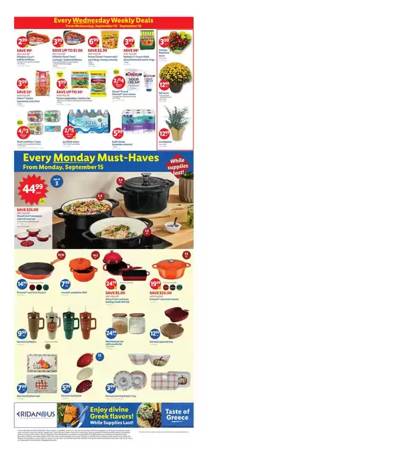 Attractive special offers for everyone