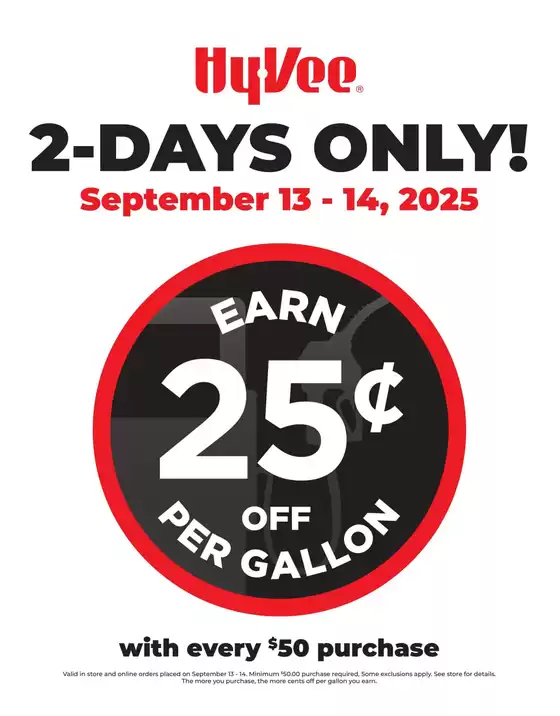 Hy-Vee catalogue in Bloomingdale IL | Special Sales | 2025-09-13T00:00:00.000Z - 2025-09-14T00:00:00.000Z