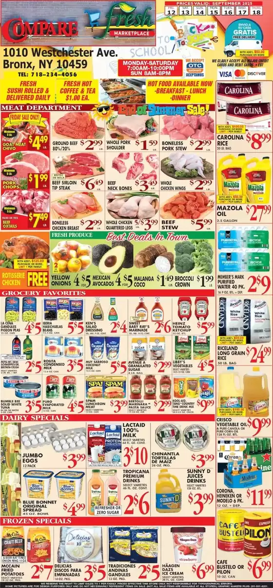 Compare Foods catalogue in Orlando FL | Exclusive deals for our customers | 2025-09-14T00:00:00.000Z - 2025-09-28T00:00:00.000Z