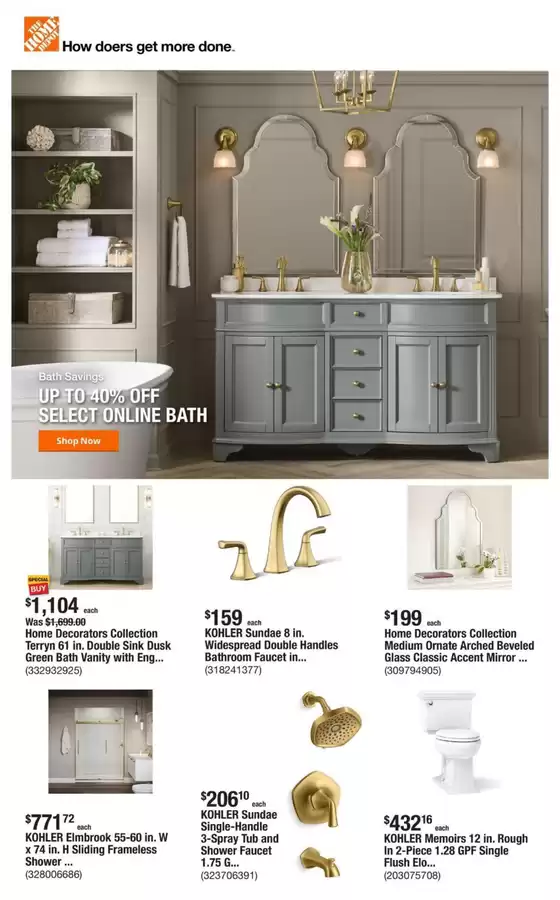 Home Depot catalogue in Kirkland WA | Offers for bargain hunters | 2025-09-11T00:00:00.000Z - 2025-09-18T00:00:00.000Z