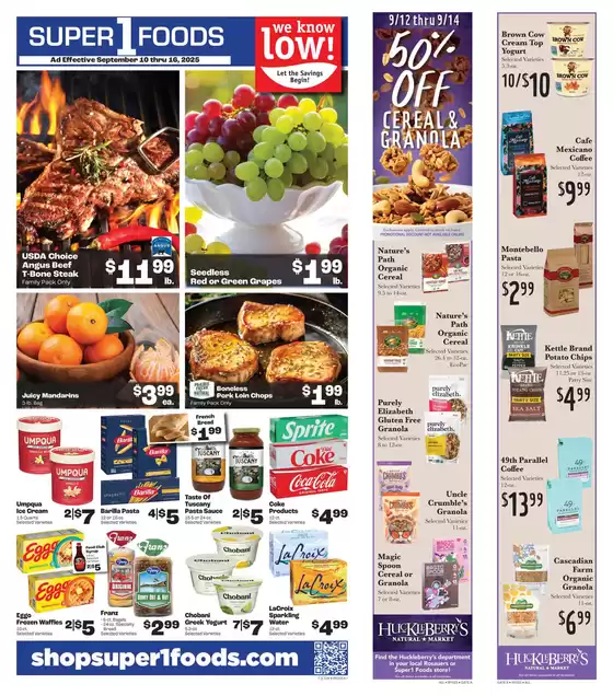 Rosauers catalogue in Tustin CA | Top offers for smart savers | 2025-09-15T00:00:00.000Z - 2025-09-29T00:00:00.000Z