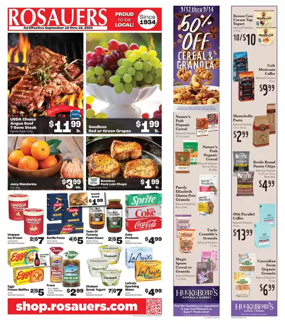 Rosauers catalogue in Tustin CA | Current deals and offers | 2025-09-15T00:00:00.000Z - 2025-09-29T00:00:00.000Z