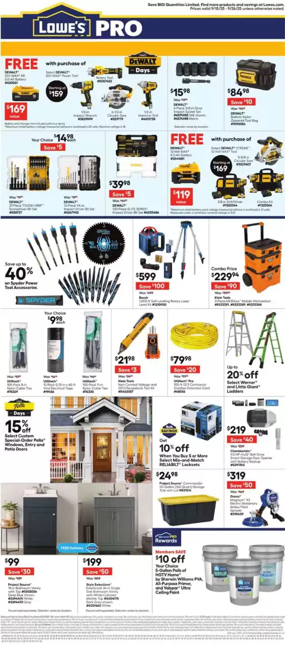 Exclusive deals and bargains