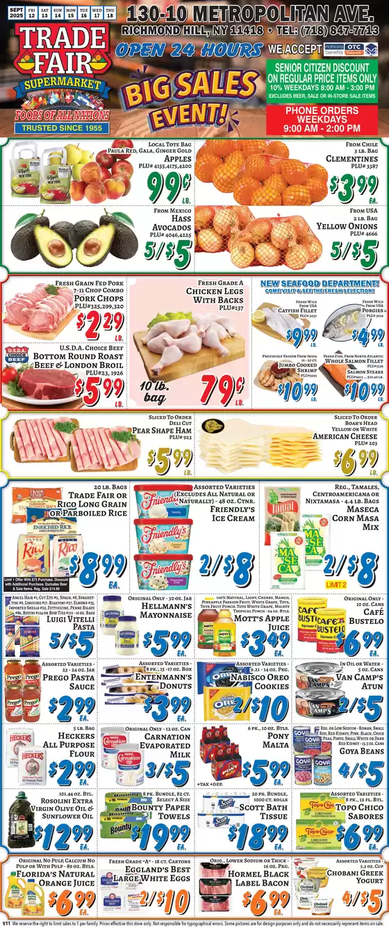Trade Fair Supermarket catalogue in Gulfport MS | Discover attractive offers | 2025-09-15T00:00:00.000Z - 2025-09-29T00:00:00.000Z