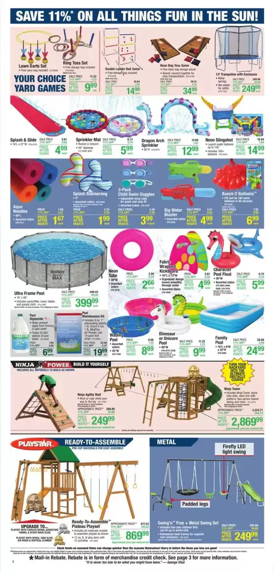 Menards Memorial Day Sale Ad 2023