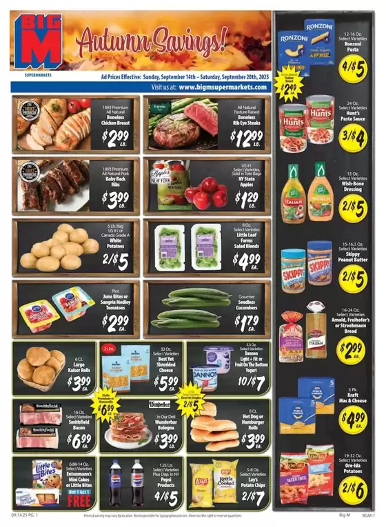 Wide range of offers