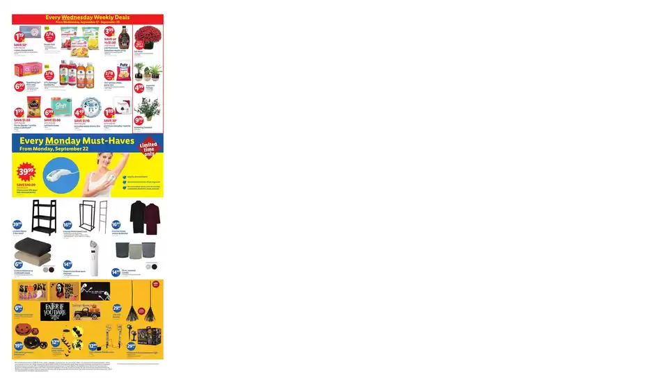 Current bargains and offers